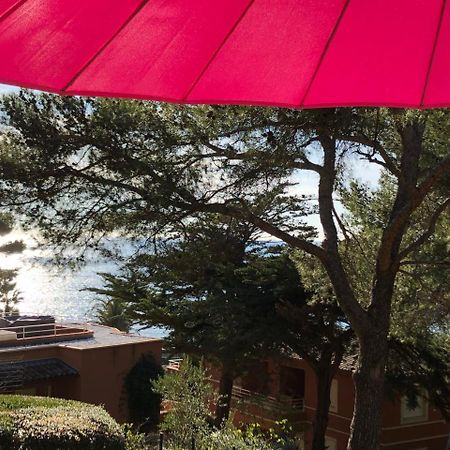 50M Plage T2 Grande Terrasse Vue Mer Climatise Piscine Chauffee, Parking Clos Gratuit Sanary-sur-Mer Exteriör bild
