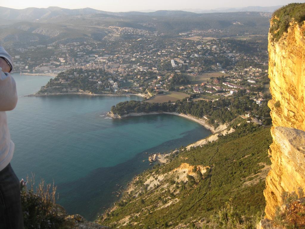 50M Plage T2 Grande Terrasse Vue Mer Climatise Piscine Chauffee, Parking Clos Gratuit Sanary-sur-Mer Exteriör bild
