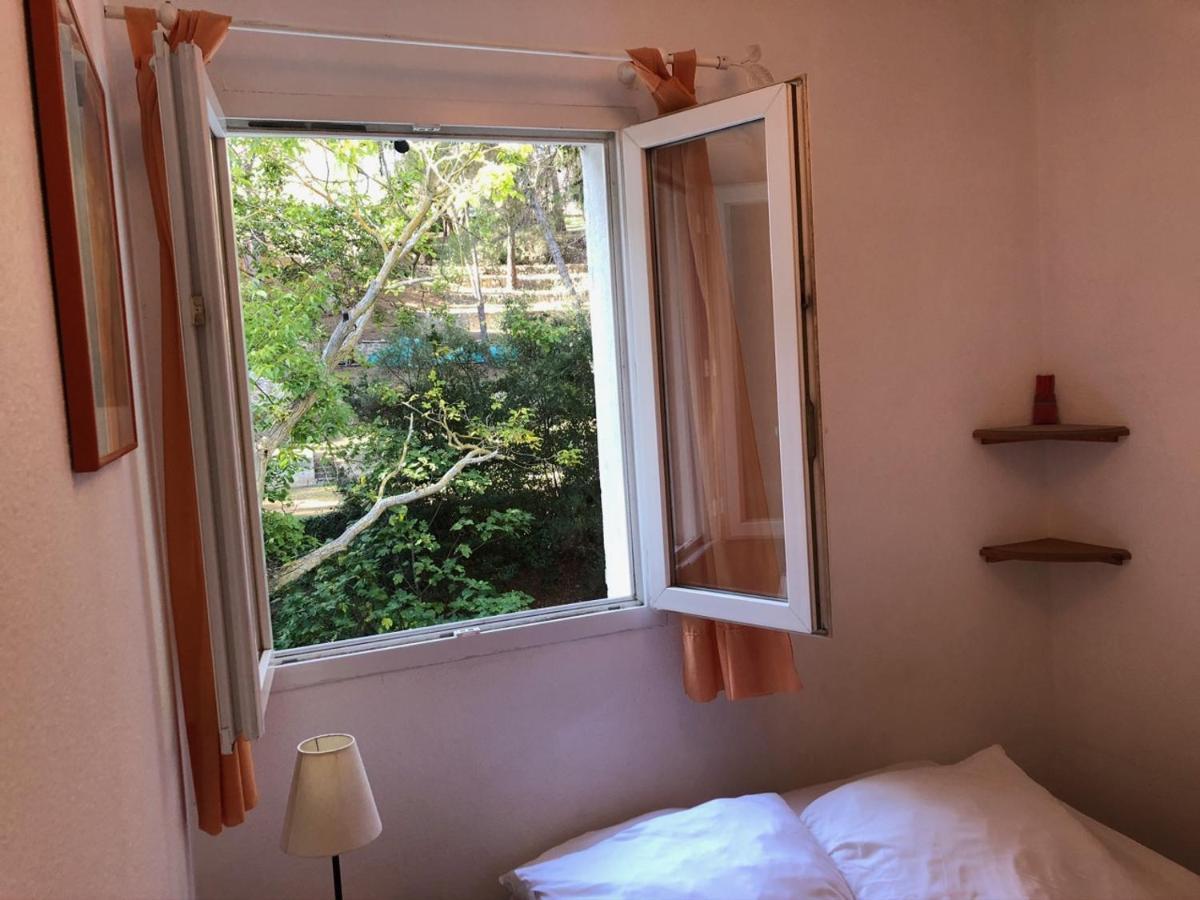 50M Plage T2 Grande Terrasse Vue Mer Climatise Piscine Chauffee, Parking Clos Gratuit Sanary-sur-Mer Exteriör bild